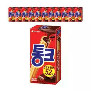 오리온 통크 초코, 45g, 12개
