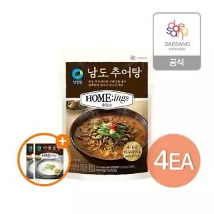 청정원 호밍스 남도추어탕450gx4개+(증정)사골곰탕 300gx2개