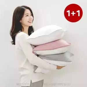 조은자리 사계절 호텔 국산 모달 피그먼트 베개커버 지퍼형 밴딩형 2장