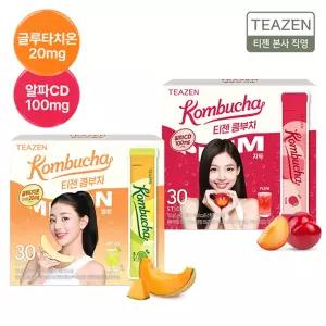 티젠 신상 콤부차맛 출시! 멜론 & 자두 외 30스틱+30스틱 골라담기