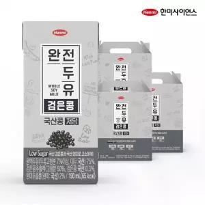 [한미]완전두유 국산콩 검은콩 저당 190ml 48팩