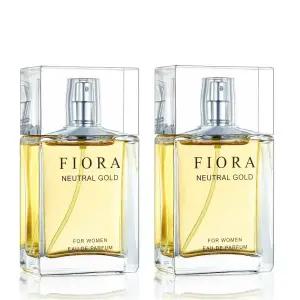 피오라 뉴트럴골드 포우먼 여자향수 50ml 2개세트