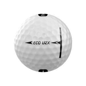 파라볼라 에코 크리스탈 U2X 2피스 연말연시 크리스마스 새해 선물 골프공