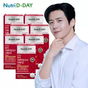 뉴트리디데이 프리미엄 홍국 코엔자임Q10 오메가3 7박스 210캡슐