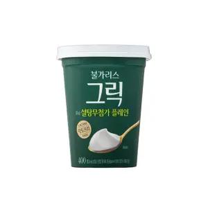 남양 불가리스 락토프리 그릭 요거트 400g 1개 냉장배송/무가당/소잘요
