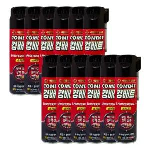 컴배트 스피드 바퀴벌레 에어졸 500ml x12