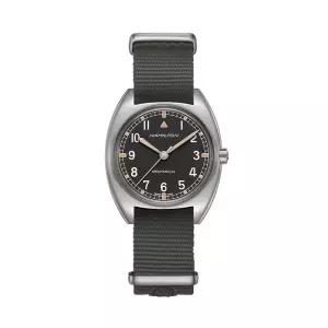 해밀턴 H76419931 카키 파일럿 파이오니어 남성 나토밴드 메커니컬 36mm