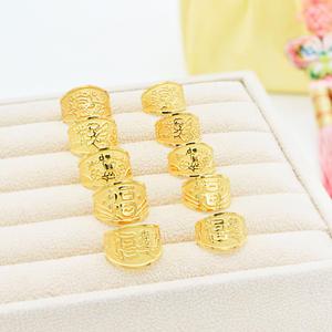 [아카링골드] 24k 순금 아기백일 돌반지 기본반지 1.875g 반돈,0.5돈