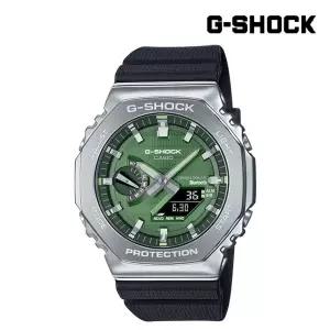 [롯데백화점]지샥 블루투스 GBM-2100A-1A3DR MAIN 지얄오크 태양전지 메탈베젤 팔각베젤 방수시계