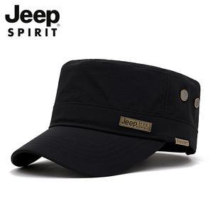 JEEP SPIRIT 남자 차양 조절형 아웃도어 캐주얼 캡 모자