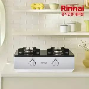 [전국설치] 린나이 2구 가스레인지 RTR-642BJ 과열방지