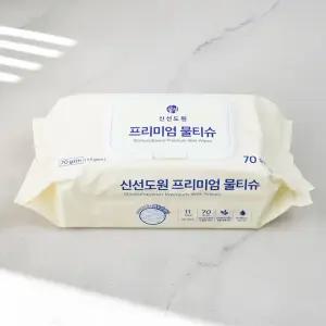 신선도원 프리미엄 물티슈 70매