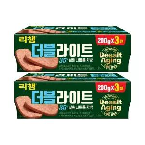 동원 리챔 더블라이트 200g, 3입, 2개 (총 6개)