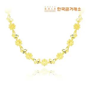 한국금거래소 [한국금거래소]24K 그레이스 플로라 목걸이 16.5g