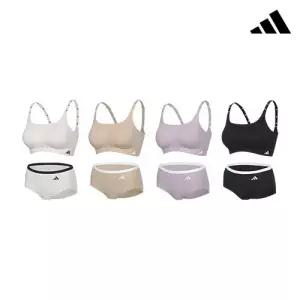[앱10%적립][아디다스 여성속옷](25-5차) 에어로레디 액티브 핏 퓨징 브라팬티(8종)