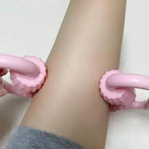 [셀러에이드]종아리 롤러 마사지기 핑크