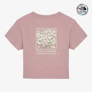 [노스페이스] [노스페이스 공식] NT7UR32C 여성 플로렛 반팔 티셔츠_GRAYISH PINK