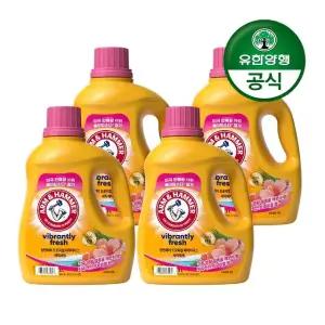 [암앤해머]세탁세제 트로피컬파라다이스(용기) 3L x 4개