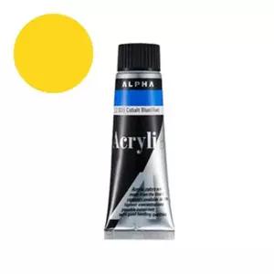 알파 미디엄바디실버 아크릴물감I 50mL 904 페르마옐로우딥 (1개입)
