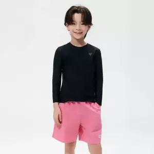 [아레나수영복] 코어 아동 롱슬리브 래쉬가드 A6BB1BC41BLK