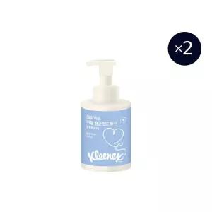 크리넥스 항균핸드워시 클린파우더 본품 500ml X 2EA