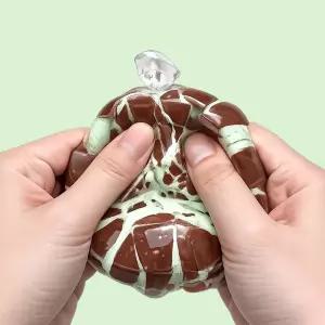 왁뿌볼 브라운 ASMR 크런치 왁스 말랑이 왁스볼 스퀴시 스트레스해소