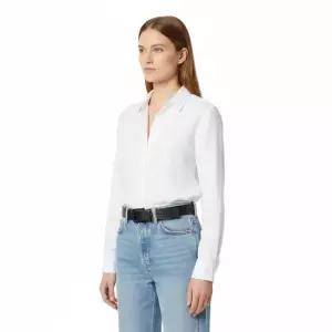 스톤아일랜드 FW25 여성 텀블드 레더 벨트 K2S159300002 S0072 V0029