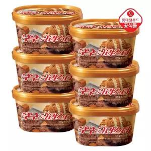 [신세계라이브쇼핑]롯데 구구 크러스터 660ml x 6개