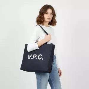 A.P.C 아페쎄 COHIZ M61446 IAI INDIGO DANIELA 다니엘라 데님 토트 에코백