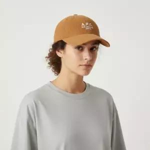 A.P.C 패세라아페쎄 COHBB M24163 CAF CARAMEL CHARLIE RUE MADAME 찰리 르 마담 코듀로이 볼캡