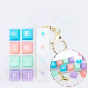 커스텀 MBTI 클리커 피젯토이 키보드 딸깍이 키링