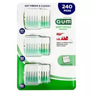 GUM 검 일회용 치간치솔 80개 x 3개 x 1개