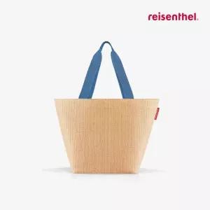 라이젠탈 쇼퍼백 M 라피아 블루 RSTZS4121