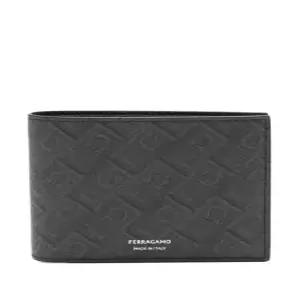 26SS 살바토레 페라가모 반지갑 661582 780324 BLACK GREY DOM