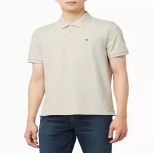 남성 CK 폴로 카라 반팔티셔츠 베이지 40EM269 (40EM269-2JX)