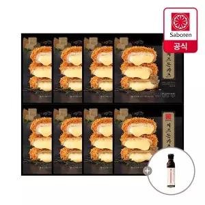 [사보텐]일본 정통 수제 치즈 돈까스 8팩 + 돈까스 소스