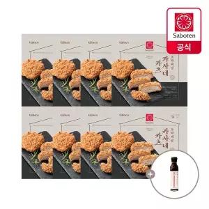 [사보텐]일본 정통 수제 오리지널 카사네 돈까스 8팩 + 돈까스 소스