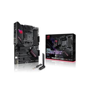 Asus ROG Strix B550-F 게이밍 WiFi II AMD AM4(3세대 라이젠) ATX 마더보드(PCIe 4.0, 6E, 2.5Gb LAN, BIOS 플래시백, HDMI 2.1, 주소 지정 가능한 2세대 RGB 헤더 및 아우라 동기화)