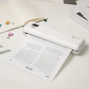 프린텍 무선 노잉크 휴대용 프린터 PWP-300D 감열식 A4 라벨 프린터