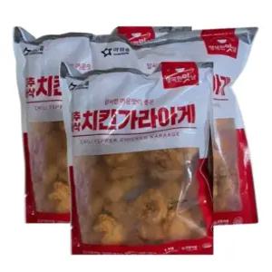 아워홈 고추바삭 치킨 가라아게 1kg x 3개