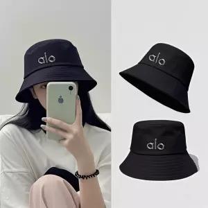 알로ALO자외선차단 버킷햇 레터링 캐주얼 데일리 썬캡 볼캡 작은얼굴 효과 얇은