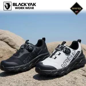블랙야크 패트릭 GTX(화이트/블랙) 트래킹화 미끄럼방지 활동화(안전화 아님)