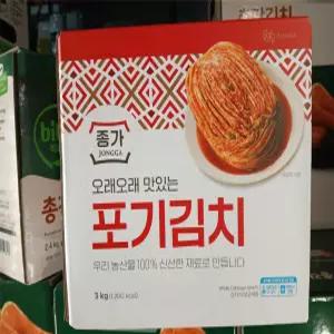 종가 포기김치 3KG 코스트코 아이스박스포장