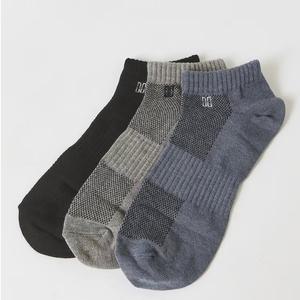 [AK분당점] [닥스핸드백] 면혼방 로고자수 발목 3족세트 DCSS6F331BK