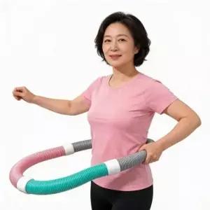 훌라후프 뱃살운동기구 스프링훌라후프 훌라우프