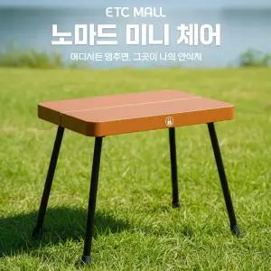 이티씨몰 노마드 미니 체어 캠핑의자 휴대용 놀이공원 낚시 등산 줄서기
