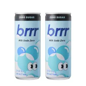 부르르 밀크소다 제로 250ML X 30캔