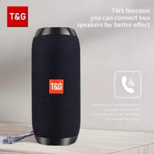 블루투스 스피커 T G TG117 휴대용 TWS 사운드 박스 방수 야외 스테레오 서라운드 지원 TF FM 라디오