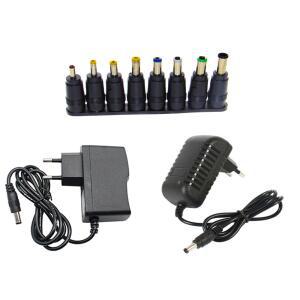 호환 AC 220V 110V에서 5V 6V 8V 9V 10V 12V 13V 15V 24V로 변환하는 전원 어댑터 공급기 1A 2A 3A 범용 충전기 소켓 8개 연결 5 5X2 5mm