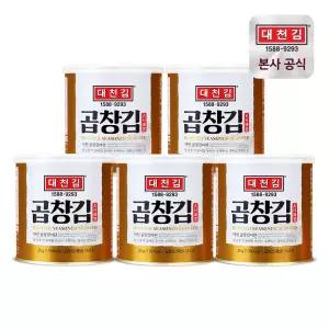 대천김 곱창김 캔김 25g 5캔